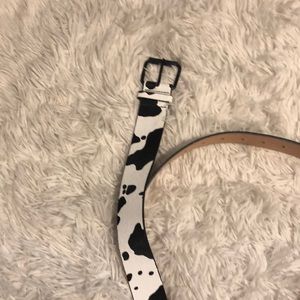 Target women’s cow print belt
